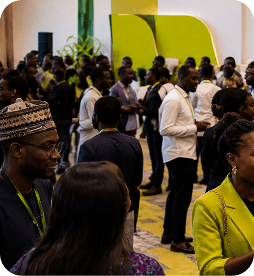 Attendees networking at Founders Africa Summit